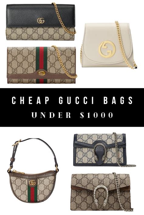 cheapest thing to buy in gucci|gucci handbags under 1000.